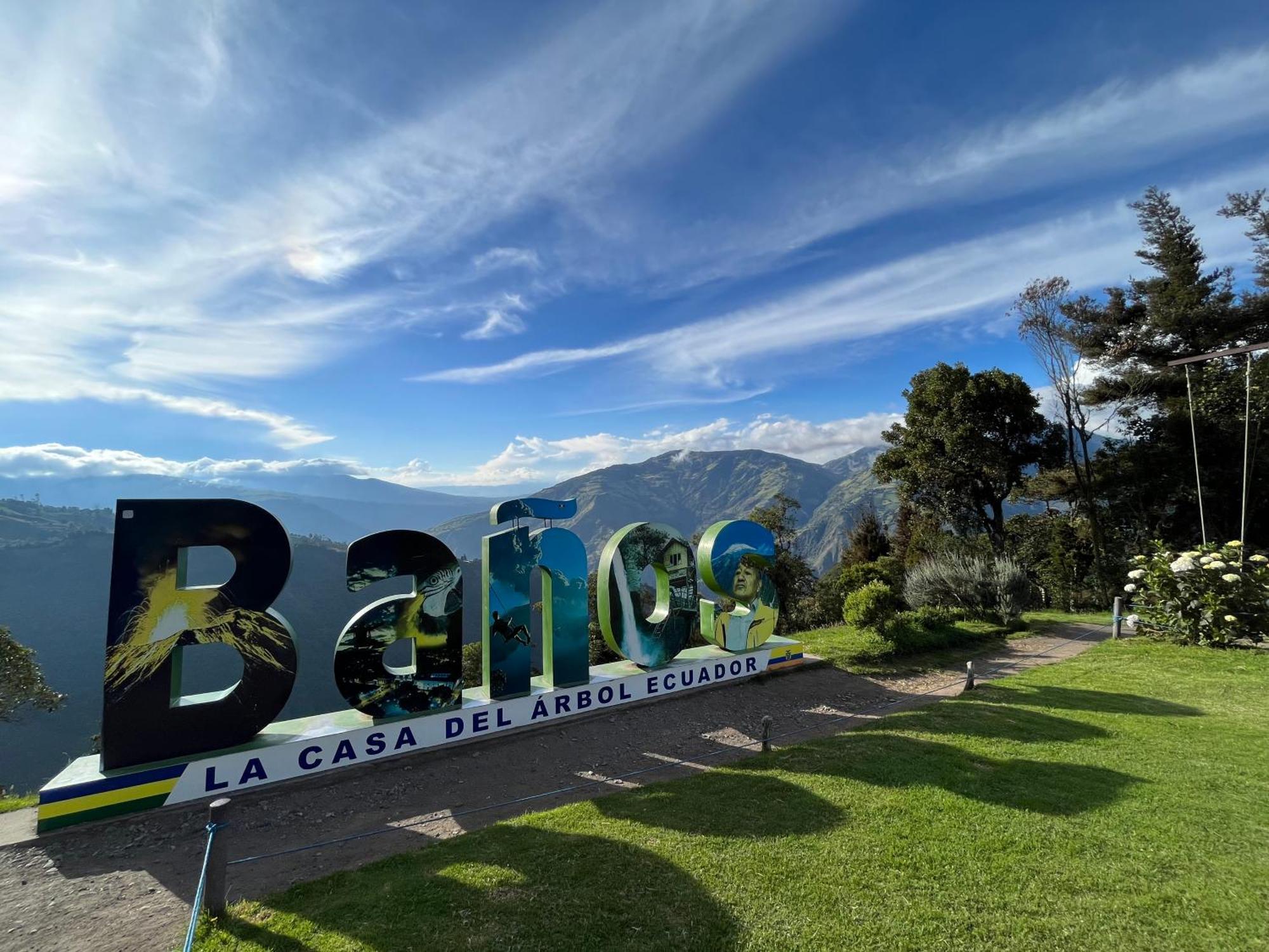 Premium Holiday Cabin - Spectacular Tungurahua Volcano View Baños Eksteriør billede